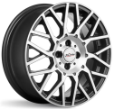 Диск литой X'trike X-125 16x6.5J/4x100 D54.1 ET48 BKM/FP
