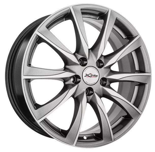 Диск литой X'trike X-120M 17x7.0J/5x114.3 D66.6 ET37 HSB/FP