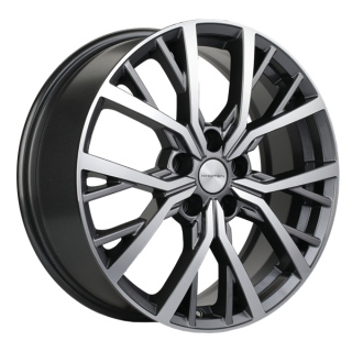 Диск литой Khomen Wheels 1806 18x7.0J/5x114.3 D66.6 ET37 Gray-FP