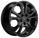 Диск литой Khomen Wheels 1711 17x6.5J/5x114.3 D64.1 ET40 Black