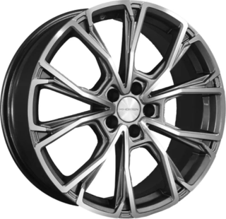 Диск литой Khomen Wheels 1605 16x6.5J/5x114.3 D67.1 ET50 Gray-FP
