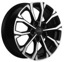 Диск литой Khomen Wheels 1605 16x6.5J/5x114.3 D67.1 ET44 Black-FP