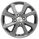 Диск литой Khomen Wheels 1501 15x6.0J/4x100 D60.1 ET37 G-Silver