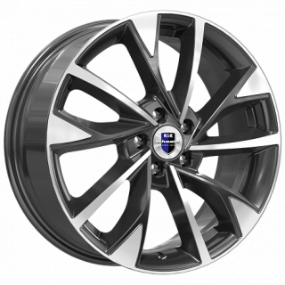 Диск литой КиК Роквуд 17x7.0J/5x115 D70.1 ET40 алмаз чёрный