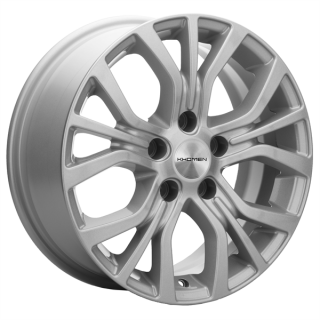 Диск литой Khomen Wheels 1608 16x6.5J/5x114.3 D67.1 ET46 F-Silver