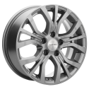 Диск литой Khomen Wheels 1608 16x6.5J/5x114.3 D66.1 ET40 Gray