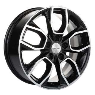 Диск литой Khomen Wheels 1713 17x7.0J/5x114.3 D67.1 ET45 Black-FP