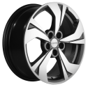 Диск литой Khomen Wheels 1724 17x7.0J/5x114.3 D60.1 ET45 Gray-FP
