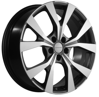 Диск литой Khomen Wheels 1906 19x7.0J/5x114.3 D67.1 ET45 Gray-FP