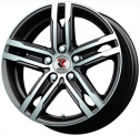Диск литой RepliKey B178 15x6.0J/5x100 D57.1 ET43 BK/FP