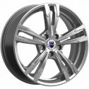 Диск литой КиК Karrera Light 18x7.0J/5x114.3 D60.1 ET35 брайт дарк платинум