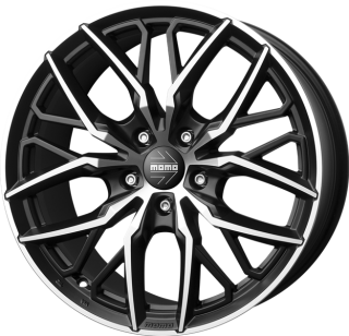 Диск литой MOMO Spider 21x10.0J/5x112 D66.6 ET25 Matt Black-Polished