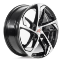 Диск литой X'trikeRST R037 17x7.0J/5x108 D54.1 ET40 BK/FP