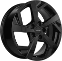 Диск литой Khomen Wheels KHW1712 (Jac/Москвич 3) 17x7.0J/5x108 D54.1 ET40 Black