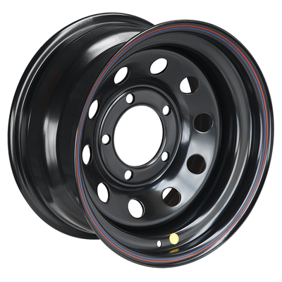 Диск штамп. Off-Road Wheels Toyota Land Cruiser 100/105 16x8.0J/5x150 D113 ET-3 Черный