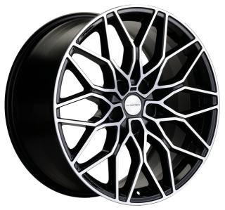 Диск литой Khomen Wheels KHW1813 18x7.0J/5x108 D60.1 ET33 Black-FP