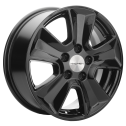 Диск литой Khomen Wheels KHW1601 (Duster) 16x6.5J/5x114.3 D66.1 ET50 Black