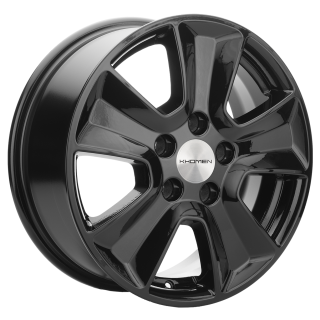Диск литой Khomen Wheels KHW1601 (Duster) 16x6.5J/5x114.3 D66.1 ET50 Black