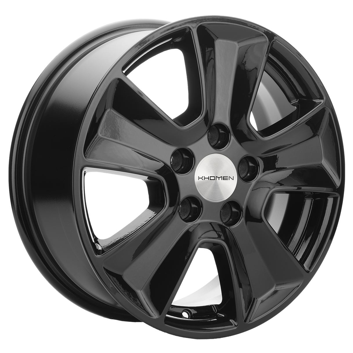 Диск литой Khomen Wheels KHW1601 (Duster) 16x6.5J/5x114.3 D66.1 ET50 Black