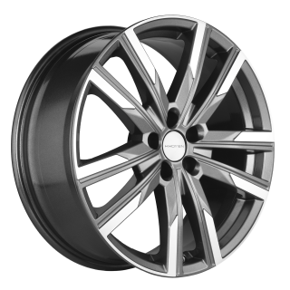 Диск литой Khomen Wheels 1905 19x7.5J/5x114.3 D60.1 ET35 Gray-FP