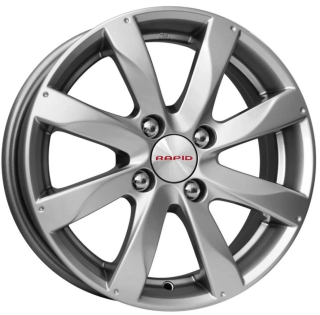 Диск литой КиК Джемини 15x6.0J/4x114.3 D67.1 ET40 блэк платинум