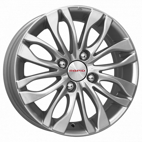 Диск литой КиК Канзаши 14x5.5J/4x98 D58.5 ET35 ДАРК ПЛАТИНУМ