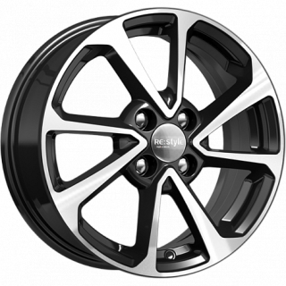 Диск литой КиК КС861 15x6.0J/4x100 D54.1 ET46 алмаз черный