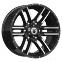 Диск литой КиК Алгама (КС762) 17x8.0J/6x139.7 D106.1 ET-10 алмаз черный