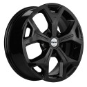 Диск литой Khomen Wheels KHW1710 (Chery tiggo 7/7pro) 17x7.0J/5x108 D60.1 ET33 Black