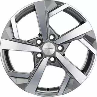 Диск литой Khomen Wheels 1712 17x7.0J/5x114.3 D67.1 ET45 Gray-FP
