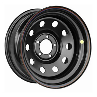 Диск штамп. Off-Road Wheels УАЗ 16x8.0J/5x139.7 D110 ET-3 Черный