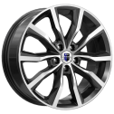 Диск литой КиК Портер 18x7.5J/5x115 D70.1 ET40 алмаз черный