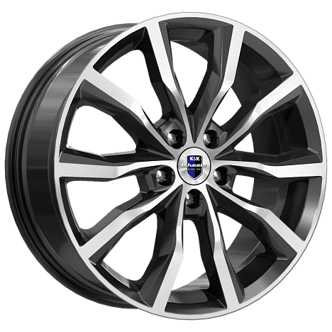Диск литой КиК Портер 18x7.5J/5x115 D70.1 ET40 алмаз черный