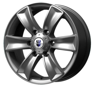 Диск литой КиК Тайфун 17x7.0J/6x139.7 D67.1 ET35 Блэк платинум