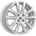 Диск литой КиК KC1026 16x6.5J/4x100 D54.1 ET46 Сильвер