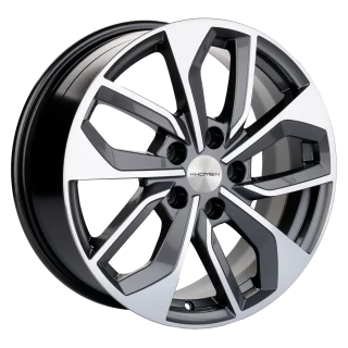 Диск литой Khomen Wheels KHW1703 (Camry) 17x7.0J/5x114.3 D60.1 ET45 Gray-FP