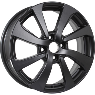 Диск литой KDW KD1640 16x6.0J/4x100 D54.1 ET49 Matt_Black_Painted