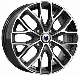 Диск литой КиК Лилиом (КС891) 16x6.0J/4x98 D58.5 ET35 алмаз черный
