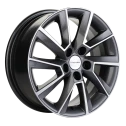 Диск литой Khomen Wheels KHW1507 (Aveo) 15x6.0J/5x105 D56.6 ET39 Gray-FP