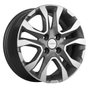 Диск литой Khomen Wheels KHW1503 (Rio) 15x6.0J/4x100 D54.1 ET46 F-Silver-FP