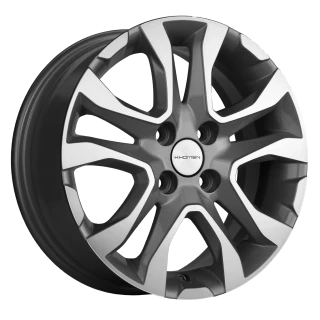 Диск литой Khomen Wheels KHW1503 (XRay) 15x6.0J/4x100 D60.1 ET40 F-Silver-FP