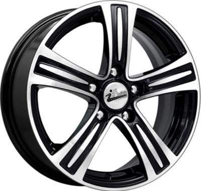 Диск литой iFree S.U. 15x6.0J/5x100 D67.1 ET45 блэк джек