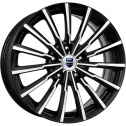 Диск литой КиК Акцент алмаз черный 17x7.0J/5x114.3 D67.1 ET48 для INFINITI G35