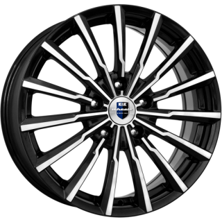 Диск литой КиК Акцент алмаз черный 17x7.0J/5x114.3 D67.1 ET48