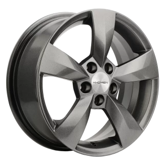 Диск литой Khomen Wheels KHW1504 (Polo) 15x6.0J/5x100 D57.1 ET40 G-Silver