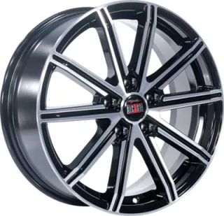 Диск литой Alcasta M64 17x7.0J/5x108 D63.3 ET45 BKF