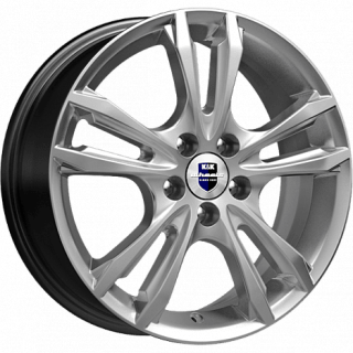 Диск литой КиК Samara-оригинал (KC866) 16x6.0J/4x100 D60.1 ET50 Сильвер
