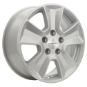 Диск литой Khomen Wheels 1601 16x6.5J/5x114.3 D66.1 ET50 F-Silver