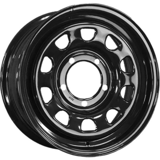 Диск штамп. ZEPP Semicircle 15x7.0J/5x139.7 D98.5 ET25 Gloss Black (LTM)
