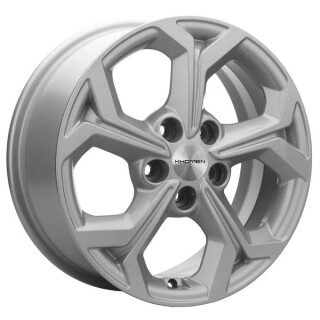 Диск литой Khomen Wheels KHW1606 (Toyota/Suzuki) 16x6.5J/5x114.3 D60.1 ET45 G-Silver